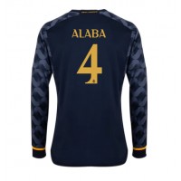 Koszulka piłkarska Real Madrid David Alaba #4 Strój wyjazdowy 2023-24 tanio Długi Rękaw